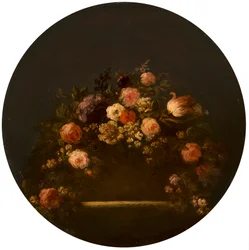 Flores en un jarrón